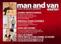 Man and Van Exeter Courier and Removal Specialists